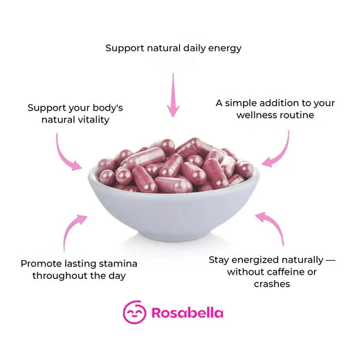 Rosabella Beetroot Capsules To Support Circulation And Vitality*